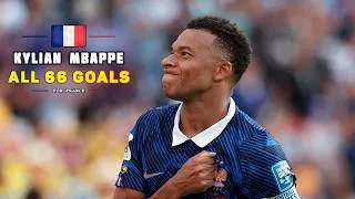 Thumbnail: Kylian Mbappé - World Cup Top Scorer | All 66 Goals in 106 Matches for France