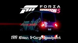Thumbnail: Forza Horizon 5 | 1989 Nissan S-Cargo Livery Speedpaint