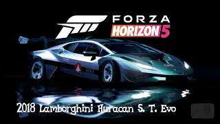 Thumbnail: Forza Horizon 5 | 2018 Lamborghini Huracán Super Trofeo Evo U.N. Spacy Livery Speedpaint