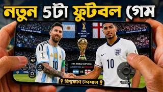 Thumbnail: Top 5 Offline Football Games 2026 ⚽ Android & iOS | No Internet Needed
