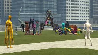 Thumbnail: SCP-096 Vs Verity Vs ALL Poppy Playtime Monsters | Garry's Mod