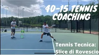 Thumbnail: Tennis Tecnica: Slice di Rovescio con Impugnatura, Tecnica e Tattica