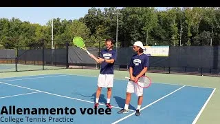 Thumbnail: Tennis tecnica volee: impugnatura, swing, esecuzione. Voleè in avanzamento ed aggressiva