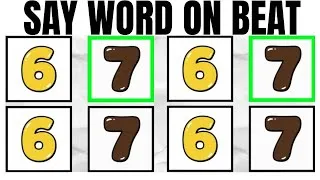 Thumbnail: Say Word On Beat SPEED Challenge!
