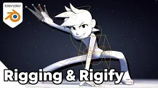 Thumbnail: Rigging Basics and Using Rigify in Blender for Beginners