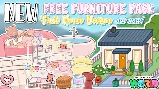 Thumbnail: New FREE Furniture Pack Out Now! Full House Design ✨ Toca Boca 