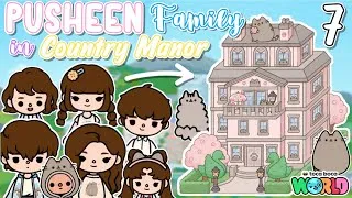 Thumbnail: Pusheen Family of 7 Full House Design in Country Manor ✨ Toca Boca