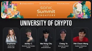 Thumbnail: University of Crypto — Sonic Summit 2025 Singapore