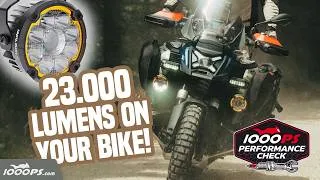 Thumbnail: Night turns into day: Lone Rider MTL 9 on the BMW R 1300 GS Adventure