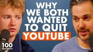 Thumbnail: I asked Yogscast Lewis 100 Questions about Cancelled Creators, YouTube & Shadow of Israphel