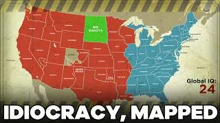 Thumbnail: Idiocracy, Mapped (2005 - 2505)