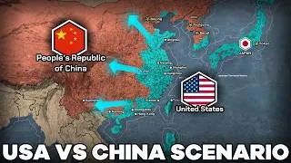 Thumbnail: America vs. China War Scenario (2028)