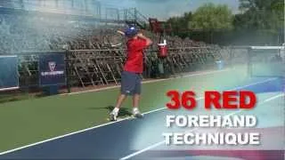 Thumbnail: 10 and Under Tennis Lessons | 36 Red Forehand Technique