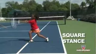 Thumbnail: 10 and Under Tennis Skills | 36 Red Forehand Footwork