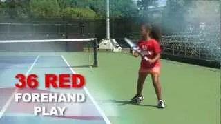 Thumbnail: 10 and Under Tennis Videos | 36 Red Forehand Play