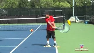Thumbnail: 10 and Under Tennis Lessons | 36 Red Backhand Technique