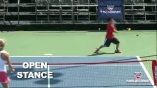 Thumbnail: 10 and Under Tennis Skills | 36 Red Backhand Footwork