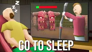 Thumbnail: Can You Fall Asleep While I Defeat Every Boss In OSRS?