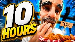 Thumbnail: 10 Hours of He Took a Bite of a Boneless Wing