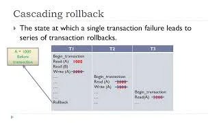 Thumbnail: how to avoid cascading rollback under 2PL