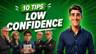 Thumbnail: Lacking Confidence at Work | 10 Tips to Speak and Act With More Certainty