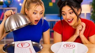 Thumbnail: 🎒 GOOD TEACHER vs BAD TEACHER! 😱 Genius School Hacks & Funny Classroom Moments