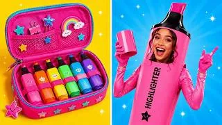 Thumbnail: What If School Supplies Were PEOPLE? ✏️🎒Secret Classroom Drama by 123 GO! Galaxy