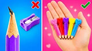 Thumbnail: Boring to Brilliant! 🤩 Genius School Supplies DIY Ideas