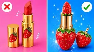 Thumbnail: 🤯✨ Genius but Crazy Glow-Up Hacks & Beauty DIYs! 💄