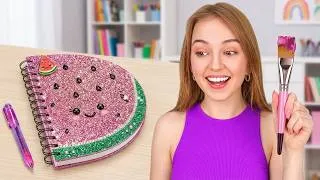 Thumbnail: VIRAL SCHOOL ART HACKS! 🤩 Testing Insane Drawing Challenges by 123 GO! Planet