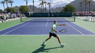 Thumbnail: Alexander Zverev & Jan Lennard Struff - 2024 IW Practice Match Highlights