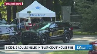 Thumbnail: 6 children, 2 adults found dead after 'suspicious' house fire in Grand Haven Township