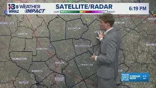 Thumbnail: Spotty showers possible once again tonight (Local Weather Update 8.29.26)