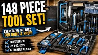 Thumbnail: Sundpey 148 Pcs Portable Tool Kit Review