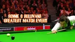 Thumbnail: RONNIE O SULLIVANS GREATEST SNOOKER MATCH EVER!!!