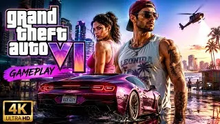 Thumbnail: GTA VI Gameplay 4K Ultra Graphics | The Most Realistic Open World Ever! 🔥