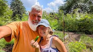 Thumbnail: How much can we do in One Day | Canning Season Is Here!