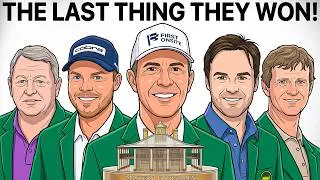 Thumbnail: Every Masters Champion Who VANISHED After Winning!