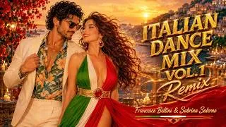 Thumbnail: 🔥Italian Dance Mix 2026 Vol.1 Remix❤️ | Francesco Bellini & Sabrina Salerno | Best New Italo Disco 🪩