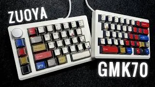 Thumbnail: ZUOYA GMK70ㅣ$46.67 Crazy Value Split KeyboardㅣPerfect for beginners!✨