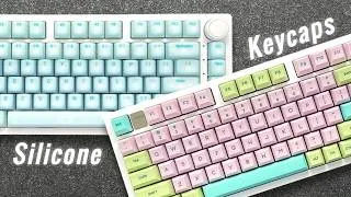 Thumbnail: SILICONE KEYCAPSㅣNo nail-snapping soundㅣKeycaps For Nail ArtㅣLeobog Hi75