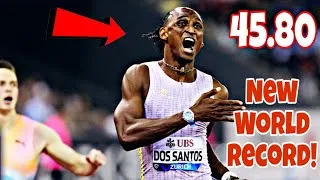Thumbnail: 45.80! DOS SANTOS JUST DESTROYED WARHOLM’S RECORD! 🤯🇧🇷🔥