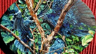 Thumbnail: Dark Wings | Oil Painting Time-Lapse