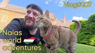 Thumbnail: Vlog#207 Cycling through Hungary with Nala cat 🥰🚲