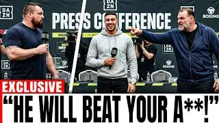 Thumbnail: John Fury ERUPTS at Tommy Fury vs Eddie Hall Press Conference Warns Eddie Hall!