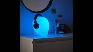 Thumbnail: ikea ISKÄRNALED table lamp, multicolour UNBOXING