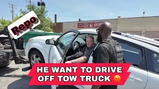 Thumbnail: Dude was not getting out the car! (Repo)