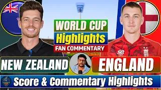 Thumbnail: Last 3 overs Commentary Hightlights of ENG vs NZ | ENG Need 43 Runs in 18 Balls