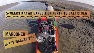 Thumbnail: 5-Weeks Kayak expedition from the North to Baltic Sea in Autumn. Part 7: Marooned in the wadden sea.