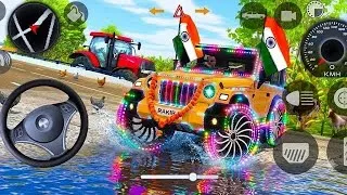 Thumbnail: Dollar (Song) Modified Mahindra Yellow M Thar 😈|| Indian Cars simulator 3D || Android Gameplay